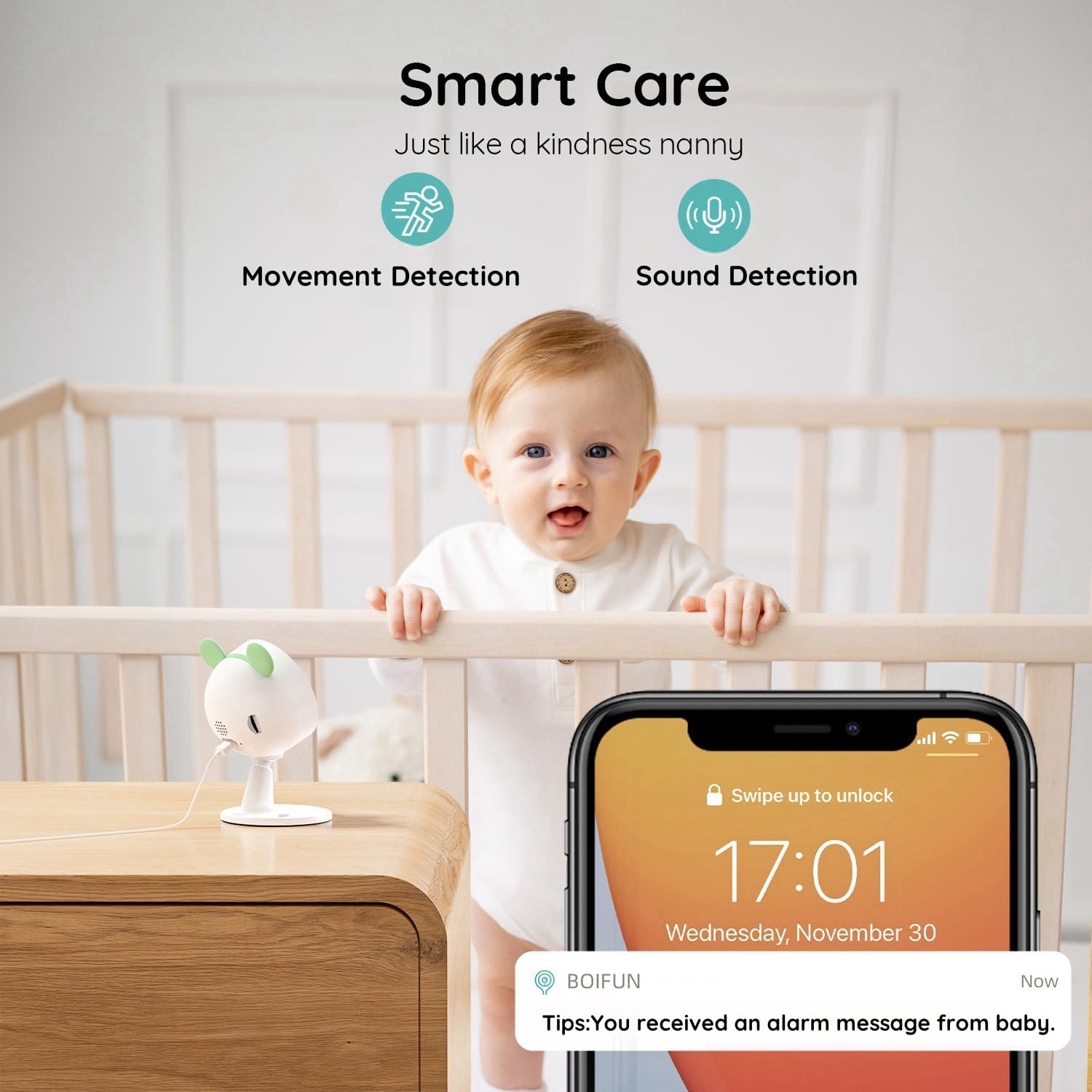 Best baby monitor with camera and audio – secure & HD video