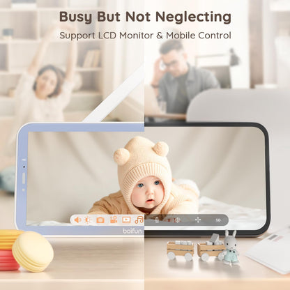BOlFUN Baby Monitor Baby 2S with Noise Detection