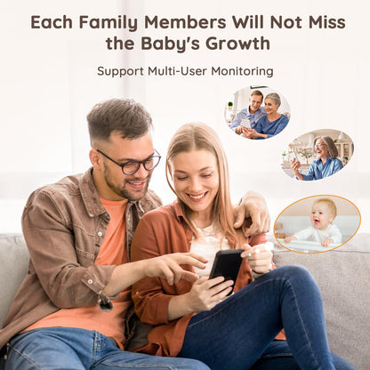 BOlFUN Baby Monitor Baby 2S with Noise Detection
